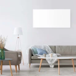 Wiltec Infrarotheizung 850 Watt, energieeffizienter Heizkörper, Wandmontage Elektroheizung, Heizpaneel, IR Heizung