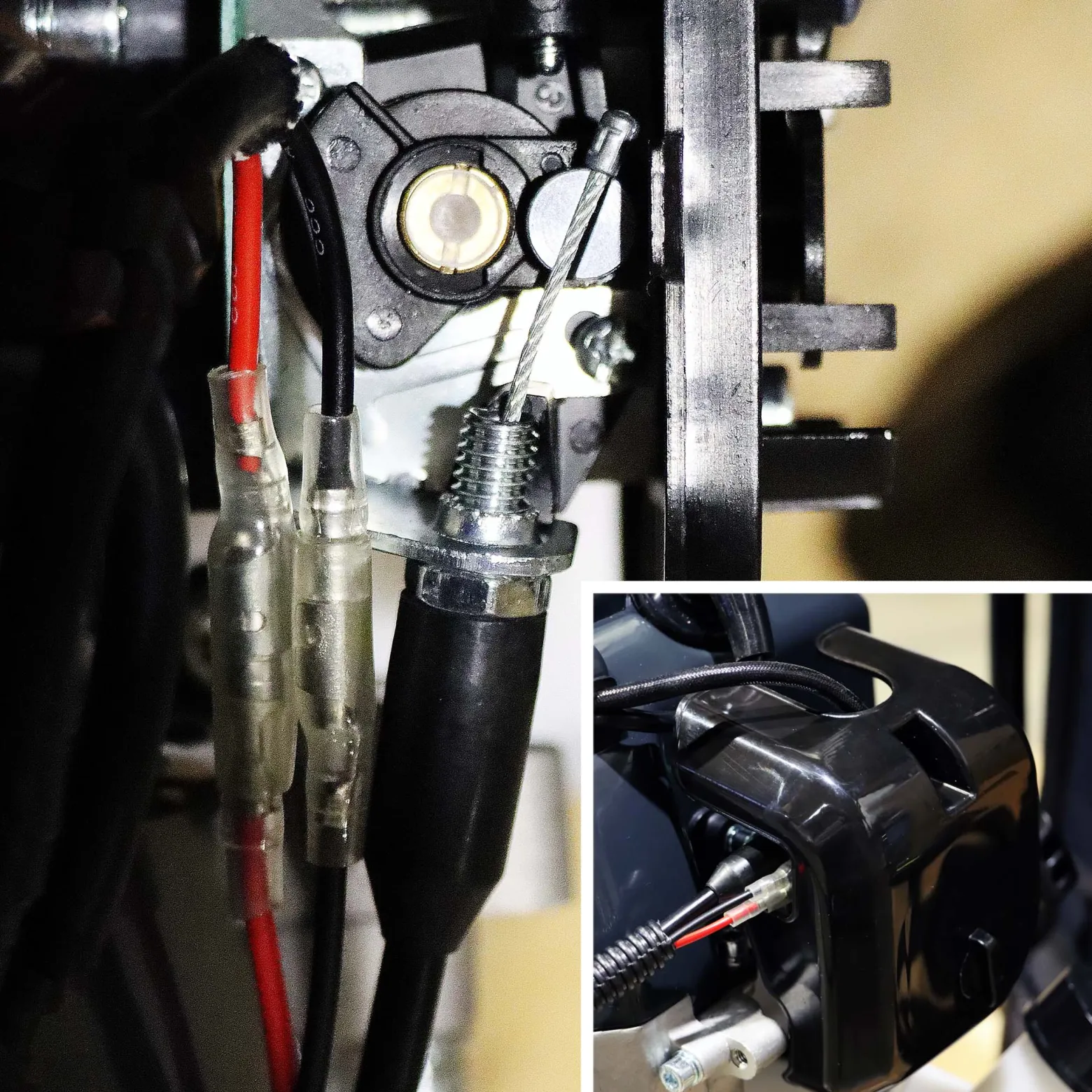 Wiltec 4-in-1 Multifunktionsgerät mit 4-Takt-Motor mit Rucksack, Backpacker Multigartengerät, Multitool Gartenwerkzeug mit u.a. Rasentrimmer