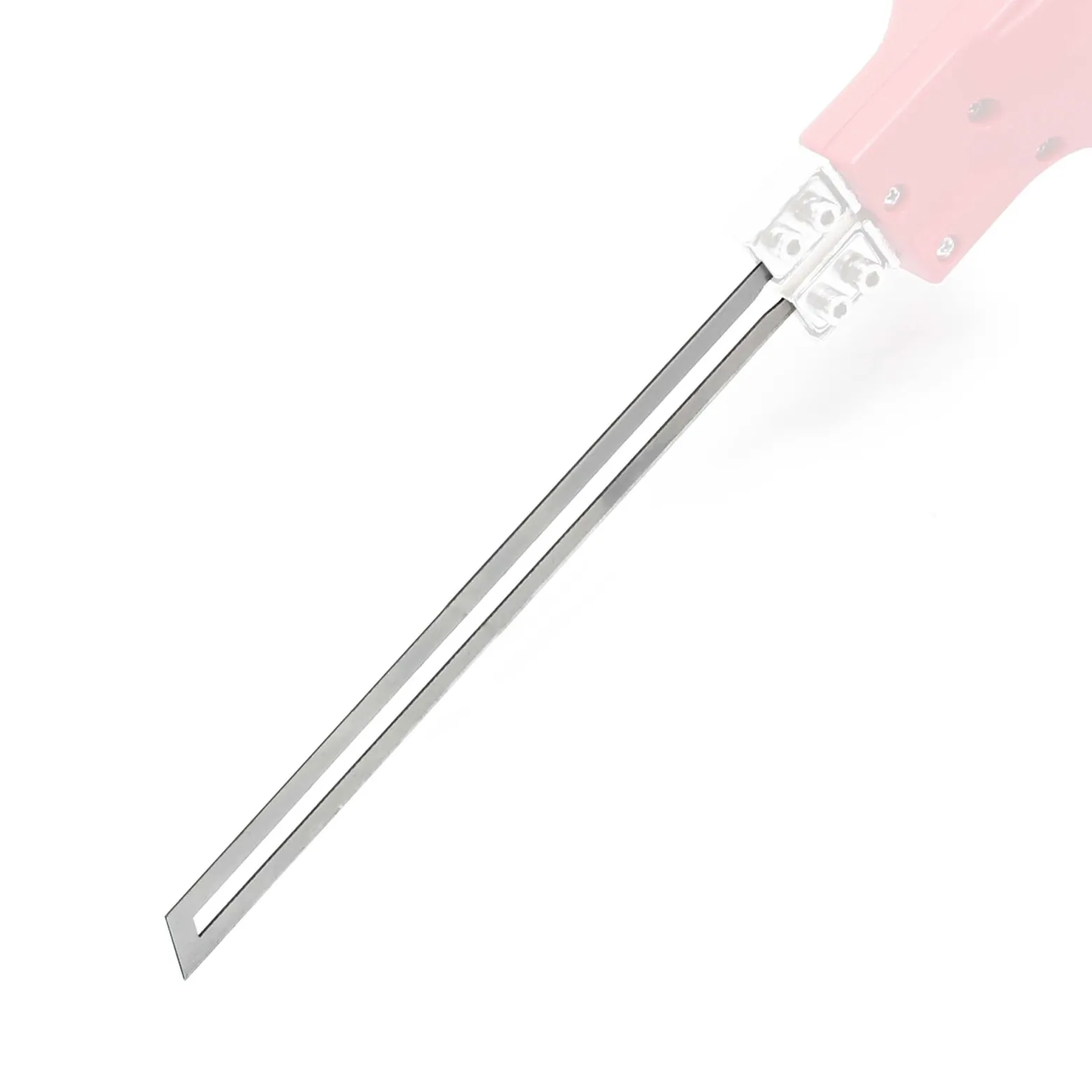 Wiltec Klinge für Styroporschneider 200mm, gehärtet, gerade, schneidet Styropor, Styrodur & andere Dämmstoffe mit Nickel-Chrom-Legierung für Heißrahtschneider