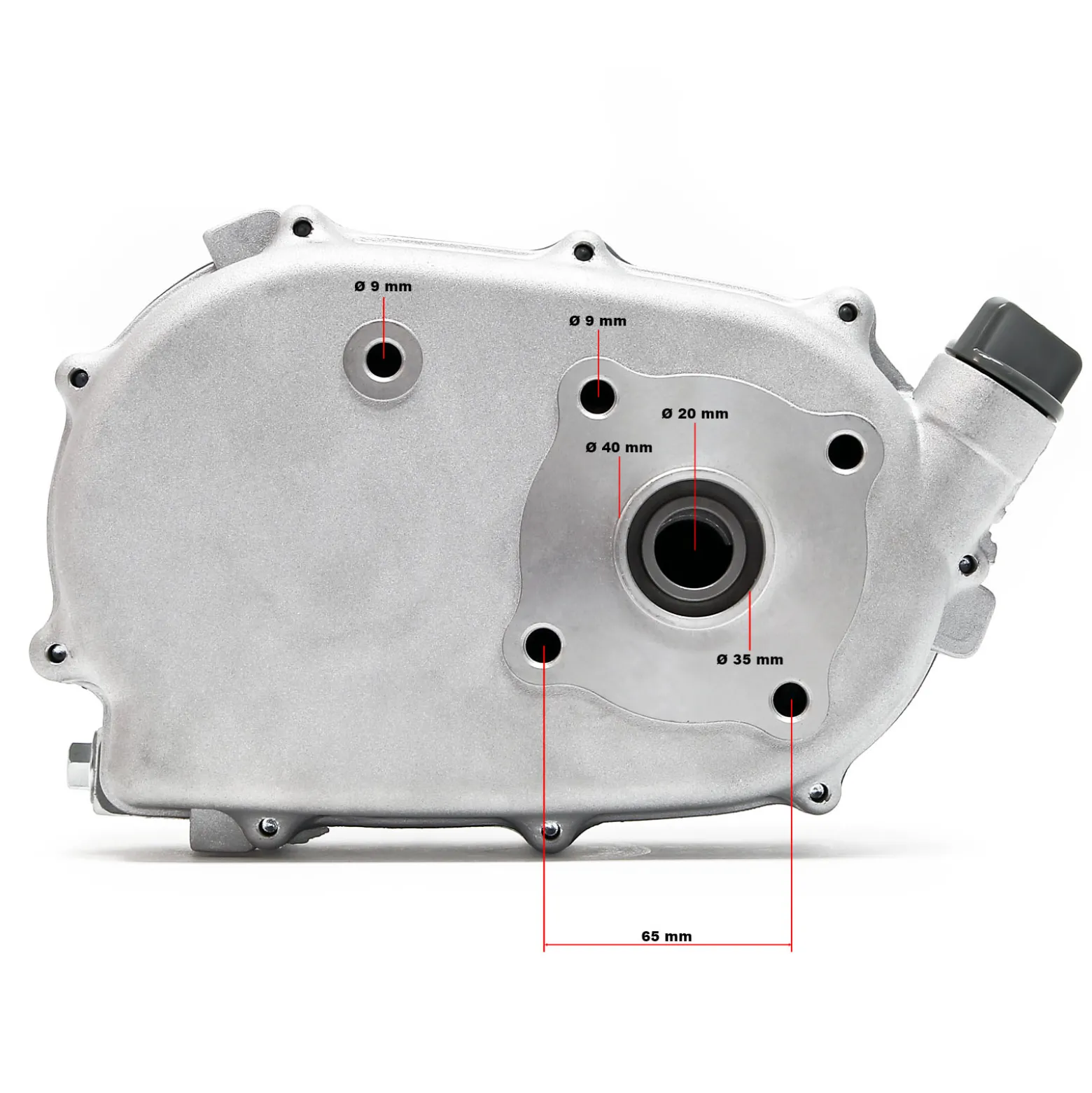 Wiltec Ölbadkupplung Q2 20 mm für LIFAN 5-6,5 PS Motor – GX140 GX160 GX200 – 168er Reihe – Benzinmotor Ersatzteil Fliehkraftkupplung – Einzylinder für Kleinmaschinen & Karts, 4-Takt Motor & OHV