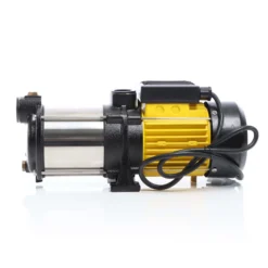 Wiltec Mehrstufige Kreiselpumpe 6600l/h 900W Förderhöhe 55m, Ansaughöhe 9m, 2850U/min, Wasserpumpe für Hauswasserwerke, Haus und Garten