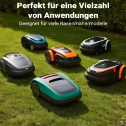 Wiltec 100 m Mähroboter Begrenzungskabel Ø 2,7 mm TCCA, kupferbeschichteter Aluminiumdraht, Leitkabel für Rasenroboter, Universal Begrenzungsdraht kompatibel mit diversen Rasenmähern
