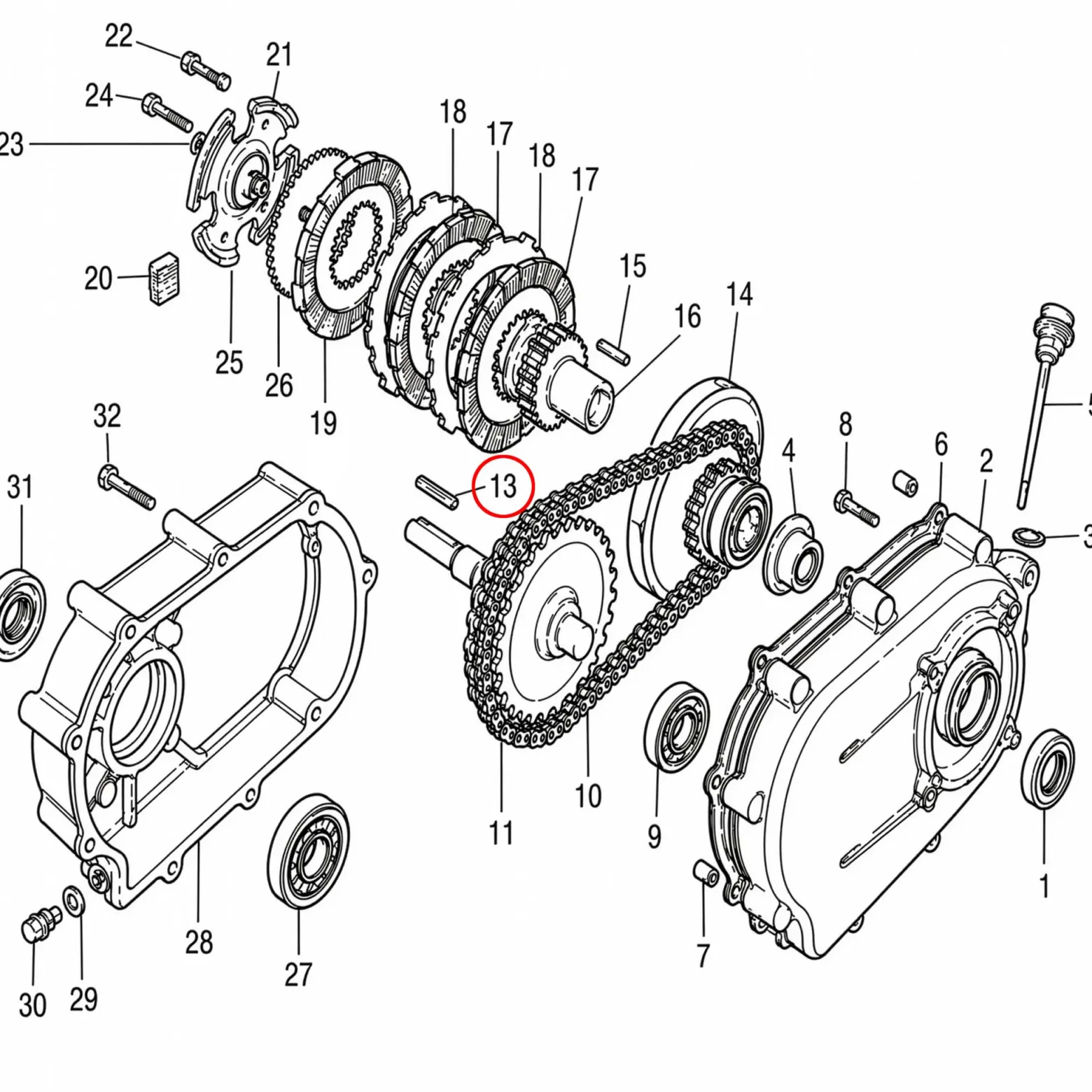 Wiltec Passfeder Abtrieb 7 x 7 x 42 für LIFAN 6,5-13 PS Motor – Benzinmotor Ersatzteil für Ölbadkupplung – Einzylinder für Kleinmaschinen & Karts, 4-Takt Motor & OHV Ventilsteuerung