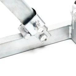Wiltec Pendelrolle 111 cm, Sliphilfe für Boote bis 1000 kg, Sliprollen für Bootstrailer, Zentrierhilfe aus Stahl, Kielrolle mit verstellbarer Winkelneigung