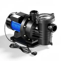 Wiltec Poolpumpe 18600 l/h 750 W für 74-110m³ Pools, Schwimmbadpumpe mit 13 m Förderhöhe, Umwälzpumpe für Schwimmbecken