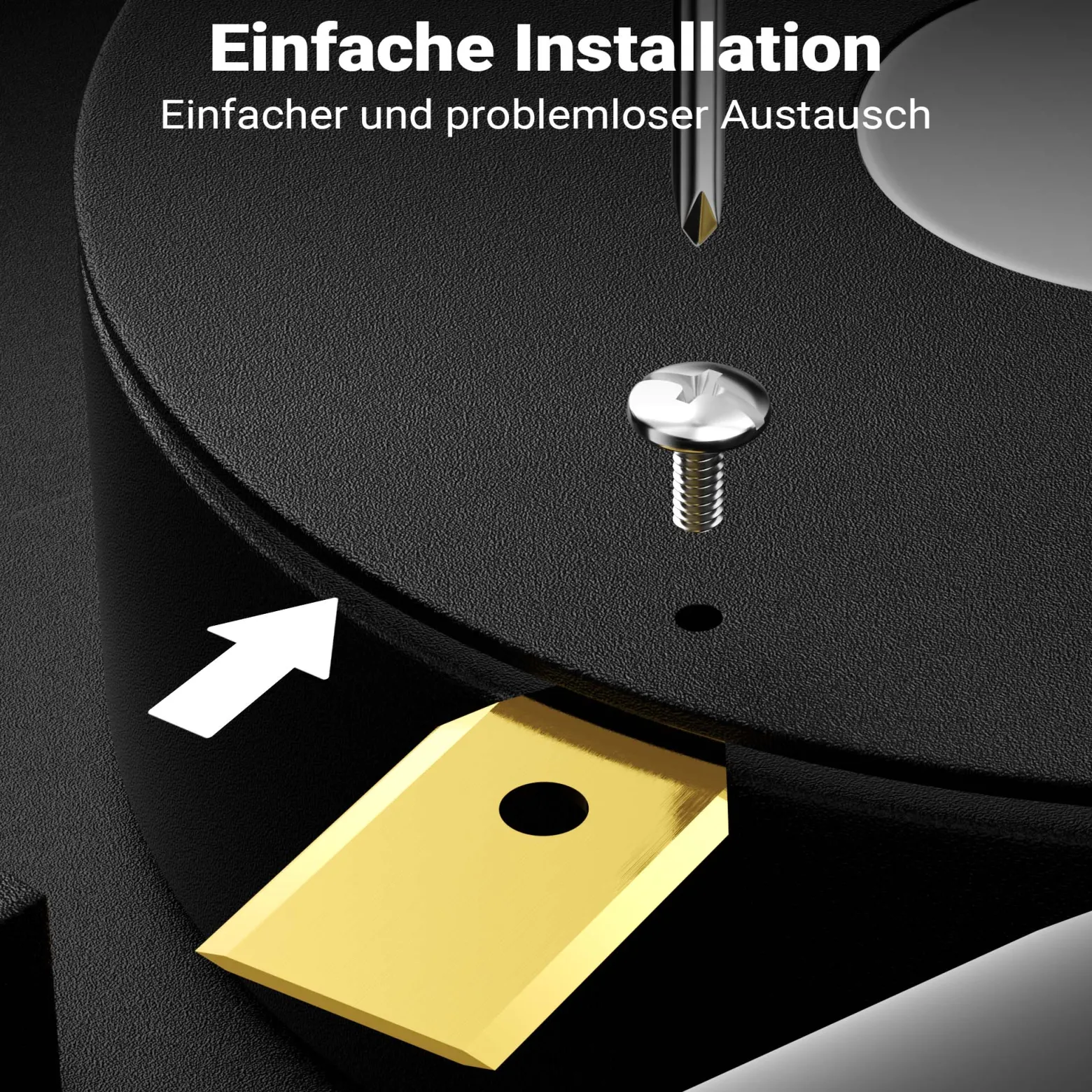 Wiltec Rasenroboter Messer Set Titan V1 35 x 18 mm – 18 Stück - Klingen für Mähroboter, Rasenmäher Ersatzmesser kompatibel mit verschiedenen Modellen