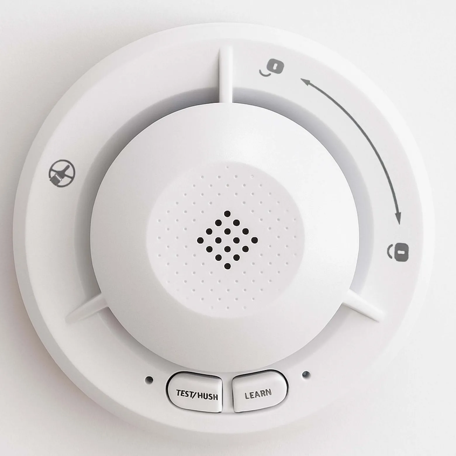 Wiltec Rauchmelder vernetzt 2x mit 10-Jahres-Batterie und Funktechnologie Fotoelektrischer Feuermelder mit 85 dB Alarm für effektiven Brandschutz in Wohnung und Haus