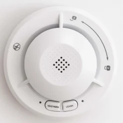 Wiltec Rauchmelder vernetzt 5x mit 10-Jahres-Batterie und Funktechnologie Fotoelektrischer Feuermelder mit 85 dB Alarm für effektiven Brandschutz in Wohnung und Haus