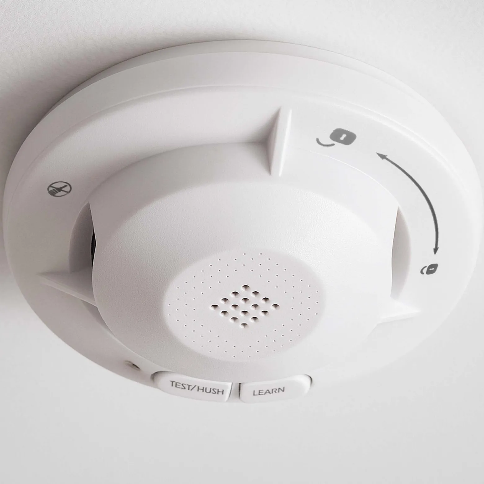 Wiltec Rauchmelder vernetzt 80x mit 10-Jahres-Batterie und Funktechnologie Fotoelektrischer Feuermelder mit 85 dB Alarm für effektiven Brandschutz in Wohnung und Haus