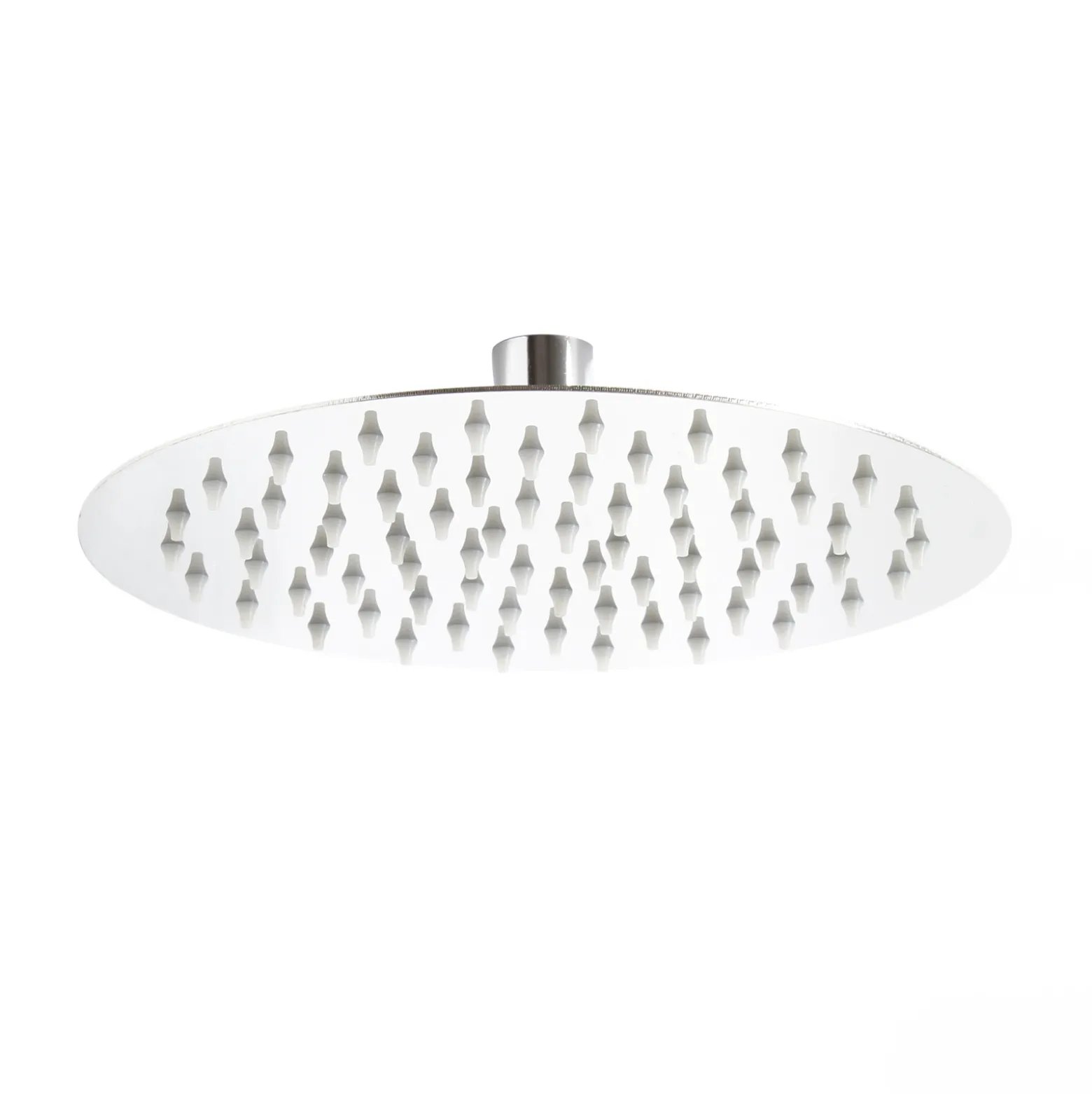 Wiltec Regendusche Duschkopf Rund 30cm Edelstahl Kopfbrause Rainshower Brausekopf