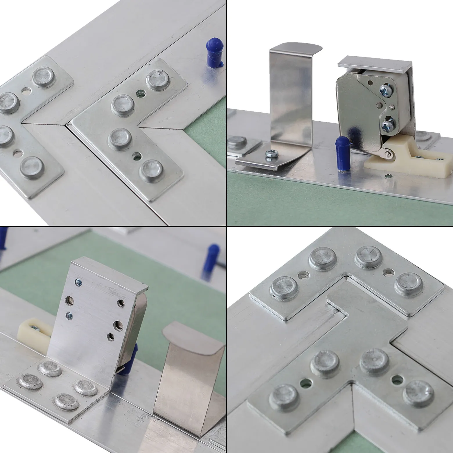 Wiltec Revisionsklappe 30 x 60 cm Revisionstür mit Aluminiumrahmen, Revisionsöffnung mit 12,5 mm Gipskartoneinlage, Revi Klappe für Trockenbau