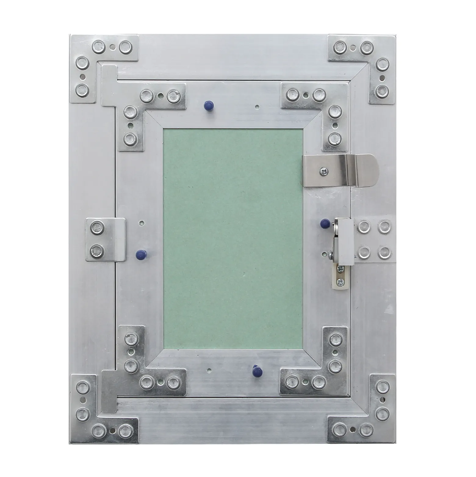 Wiltec Revisionsklappe 30 x 60 cm Revisionstür mit Aluminiumrahmen, Revisionsöffnung mit 12,5 mm Gipskartoneinlage, Revi Klappe für Trockenbau