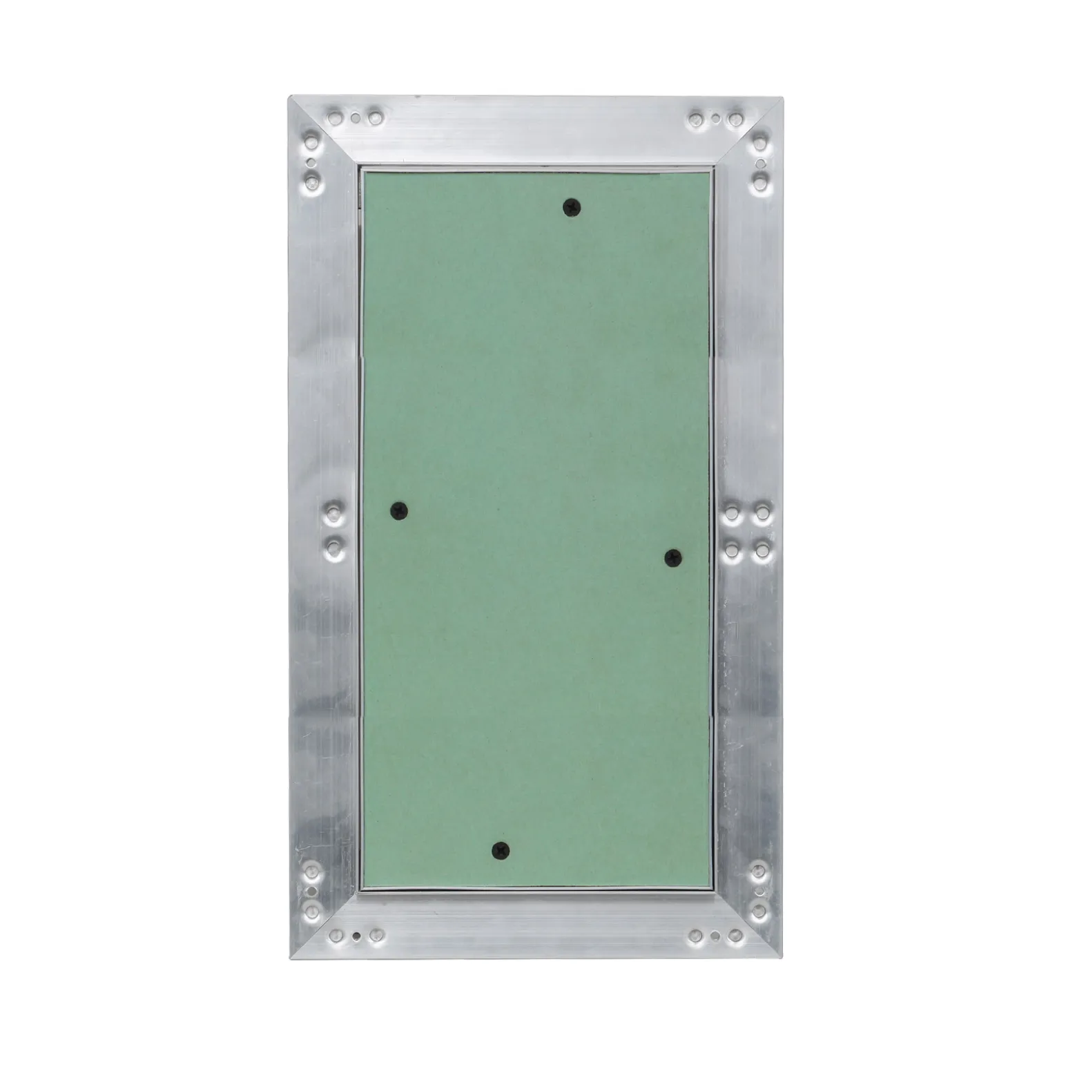 Wiltec Revisionsklappe 30 x 60 cm Revisionstür mit Aluminiumrahmen, Revisionsöffnung mit 12,5 mm Gipskartoneinlage, Revi Klappe für Trockenbau