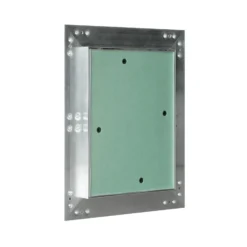 Wiltec Revisionsklappe 15 x 20 cm Revisionstür mit Aluminiumrahmen, Revisionsöffnung mit 12,5 mm Gipskartoneinlage, Revi Klappe für Trockenbau