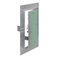 Wiltec Revisionsklappe 25 x 40 cm Revisionstür mit Aluminiumrahmen, Revisionsöffnung mit 12,5 mm Gipskartoneinlage, Revi Klappe für Trockenbau