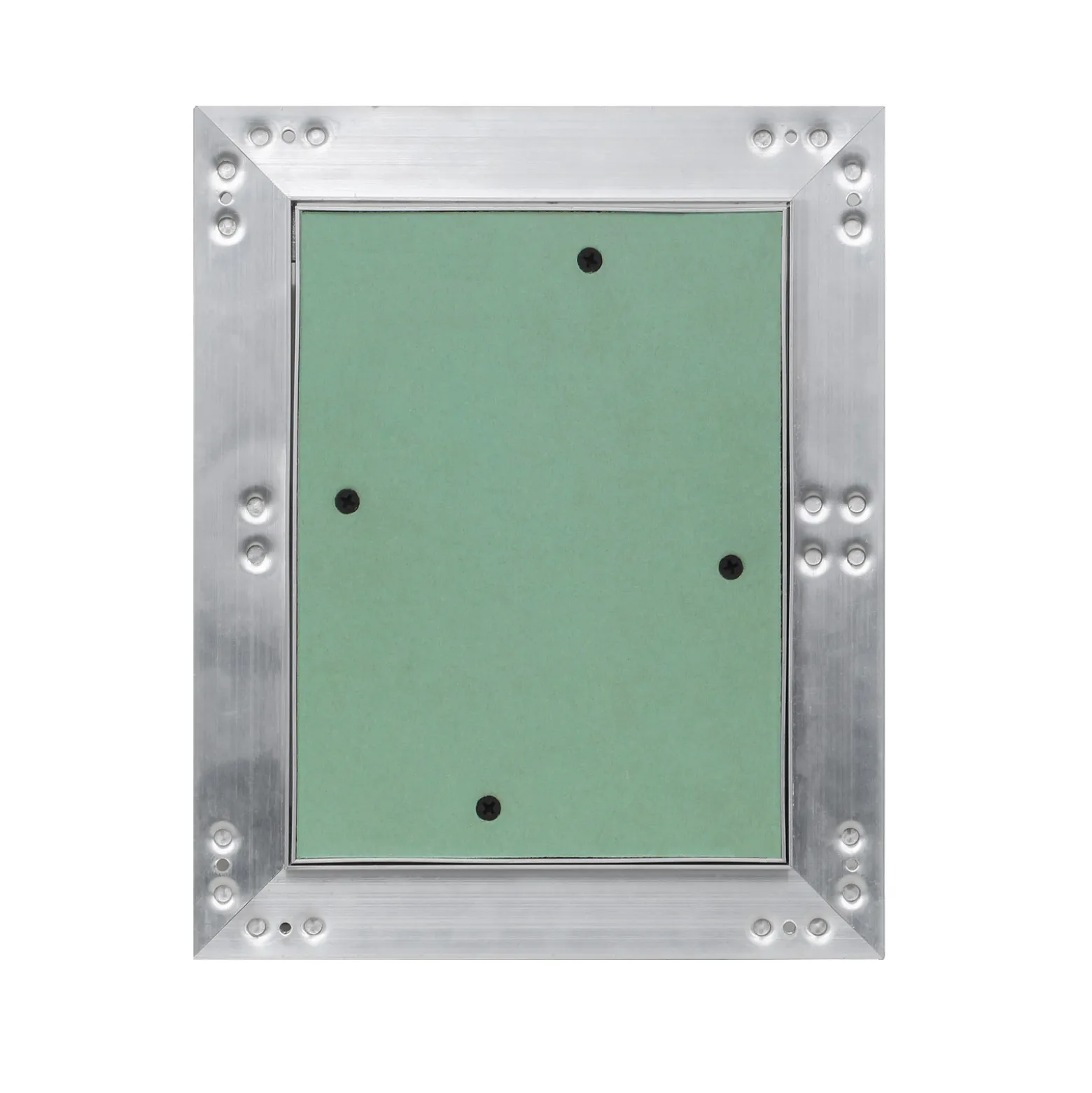 Wiltec Revisionsklappe 20 x 30 cm Revisionstür mit Aluminiumrahmen, Revisionsöffnung mit 12,5 mm Gipskartoneinlage, Revi Klappe für Trockenbau