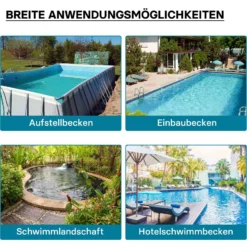 Wiltec Sandfilteranlage 750 W mit 71l Filtertank und selbstansaugender Pumpe 20000 l/h, Sandfilterpumpe, Pool-Pumpe