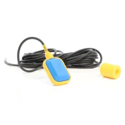 Wiltec Schwimmerschalter für Pumpen, 230VAC 16A, Pegelschalter für Tauchpumpen, Wechsler mit 5 m Kabel