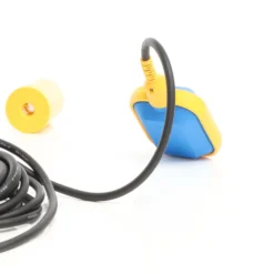 Wiltec Schwimmerschalter für Pumpen, 230VAC 16A, Pegelschalter für Tauchpumpen, Wechsler mit 5 m Kabel