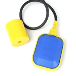 Wiltec Schwimmerschalter für Pumpen, 230VAC 16A, Pegelschalter für Tauchpumpen, Wechsler mit 5 m Kabel