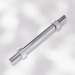 Wiltec Standard Steckachse 150 x 20 mm für Schubkarre, Nabenbreite 110 mm, Achse für Schubkarren Rad, Trolley, Sackkarre, Handwagen
