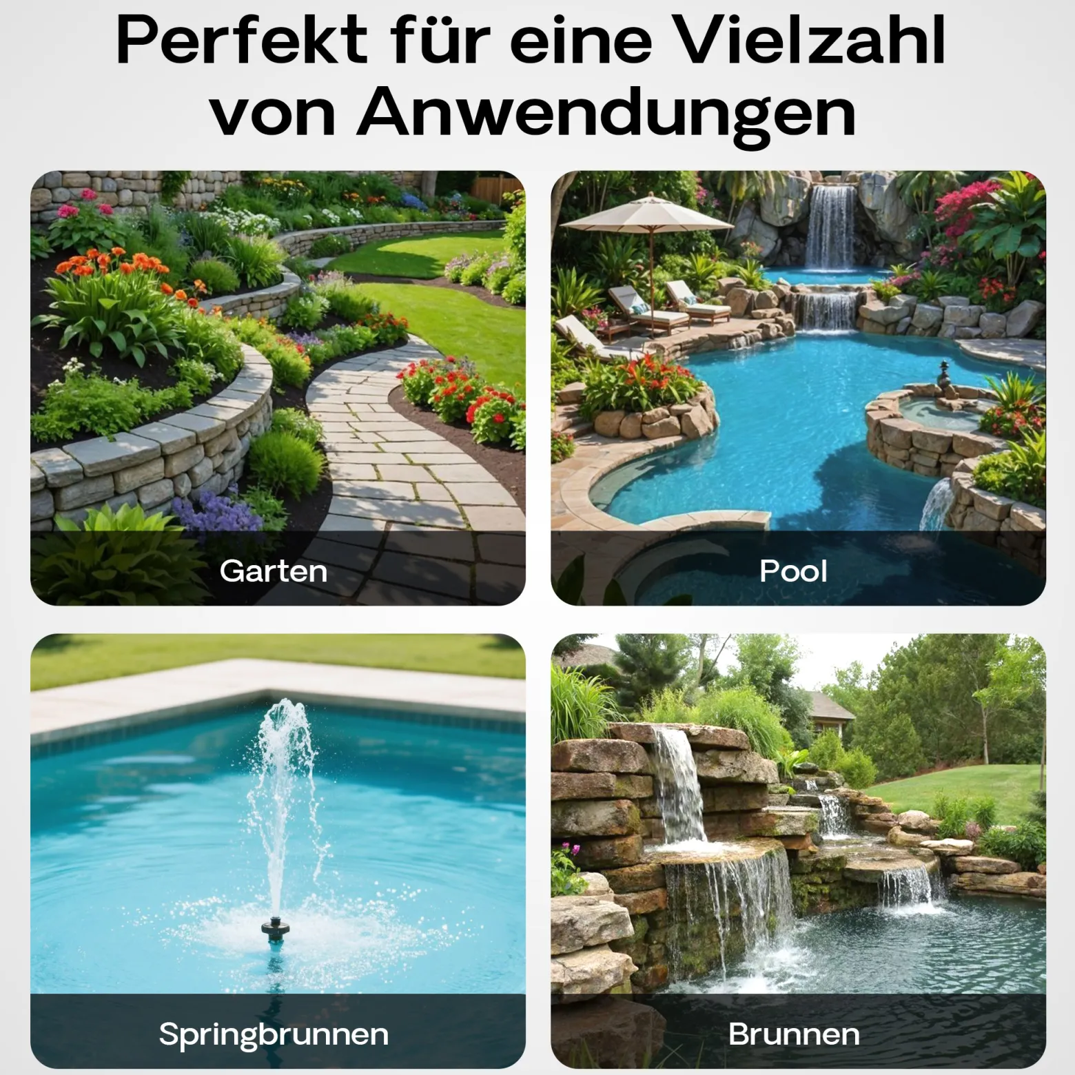 Wiltec Teichschlauch 5m Spiralschlauch 32 mm (1 1/4") schwarz, lichtundurchlässig, extrem biegsam Saugschlauch Druckschlauch