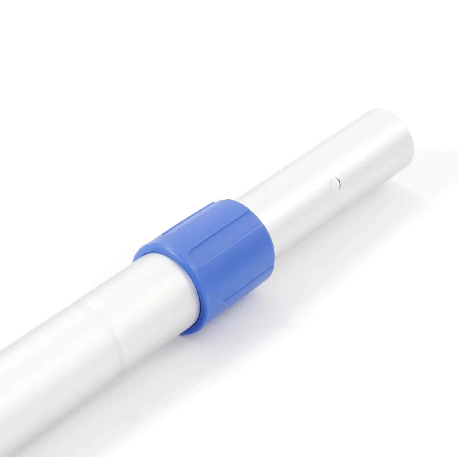 Wiltec Teleskopstange ausziehbar 129-236 cm, 26 mm Anschlussmaß, Teleskopstiel für passende Bürsten, Aufsätze, flexible Teleskop Stange
