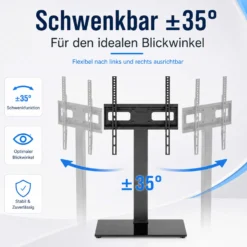 Wiltec TV Ständer für 37