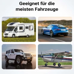 Wiltec Unterlegkeile für LKW 2 Stück bis 6,5 t, rutschfeste Bremskeile 478 x 200 x 230 mm für Anhänger und Wohnmobil, Unterlegkeile Auto für Wohnwagen