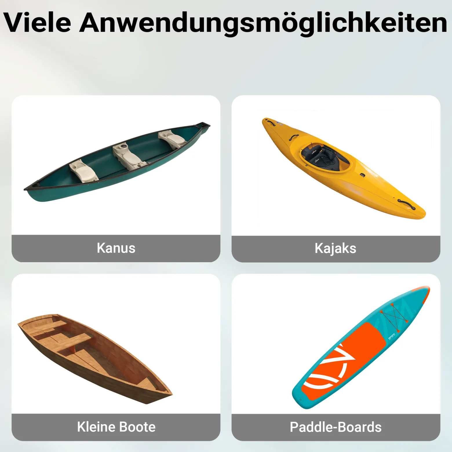 Wiltec verstellbarer Alu Kanuwagen bis 90 kg, Transportwagen für Boote, Kanus und Kajaks, SUP-Trolley mit Polstern, ⌀26 cm PU-Räder & Gurtbändern,, SUP-Wagen mit verstellbarer Auflagebreite