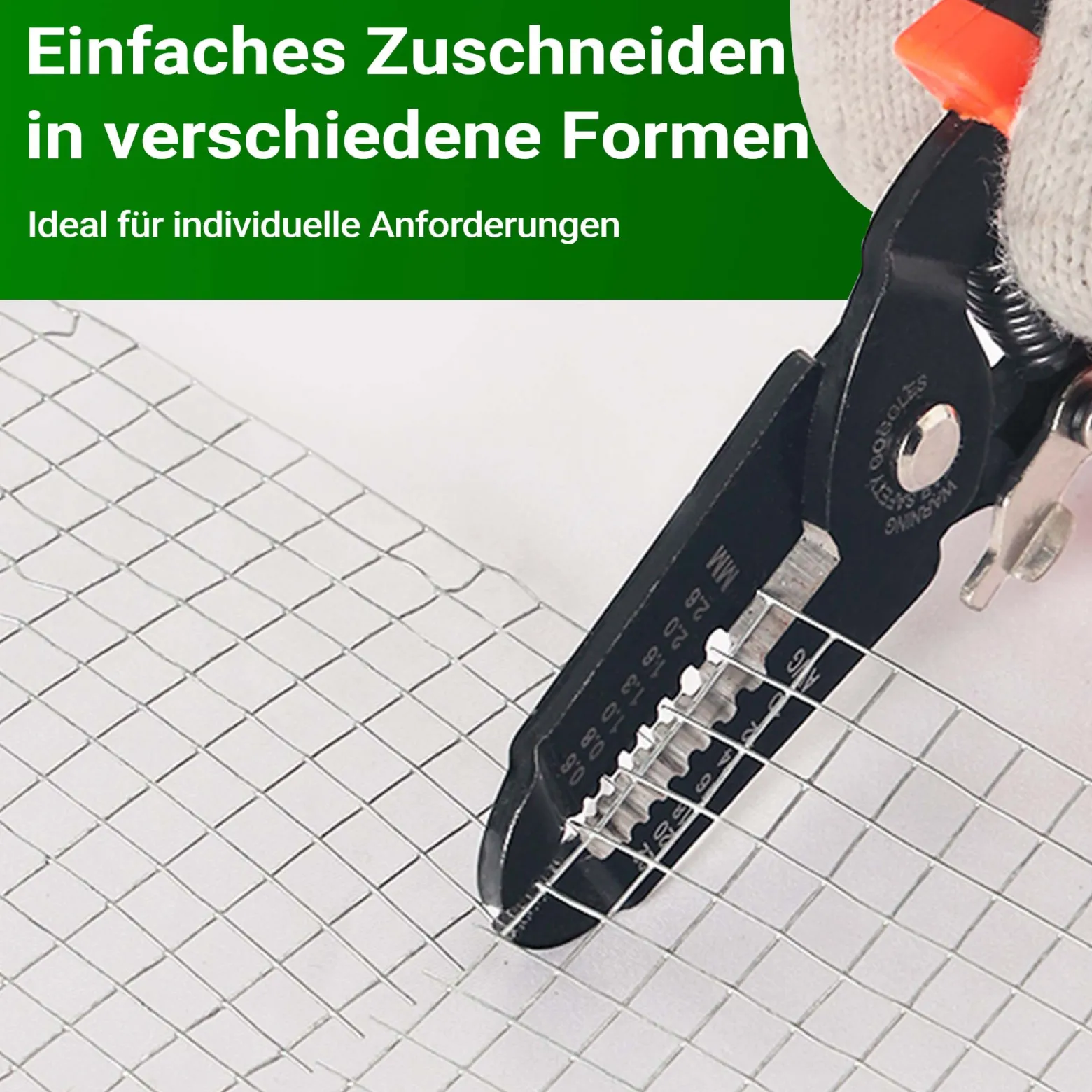 Wiltec Volierendraht 0,5 x 5 m, Hasendraht mit 6,3 mm Maschenweite viereckig, Kaninchendraht Stahl verzinkt, wetterfester Hühnerdraht für Gehege