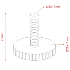 Wiltec Werkbankgestell 125 x 50 x 80 cm, Tischgestell belastbar bis 250 kg, Werkbank Untergestell mit höhenverstellbaren Füßen bis 83,5 cm