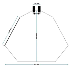 Wiltec 5x Baumbeutel 75L, Wassersack für 35-40 mm dicke Bäume, Bewässerungssack aus PVC für Bäume zur langfristigen Wasserabgabe bei Trockenheit