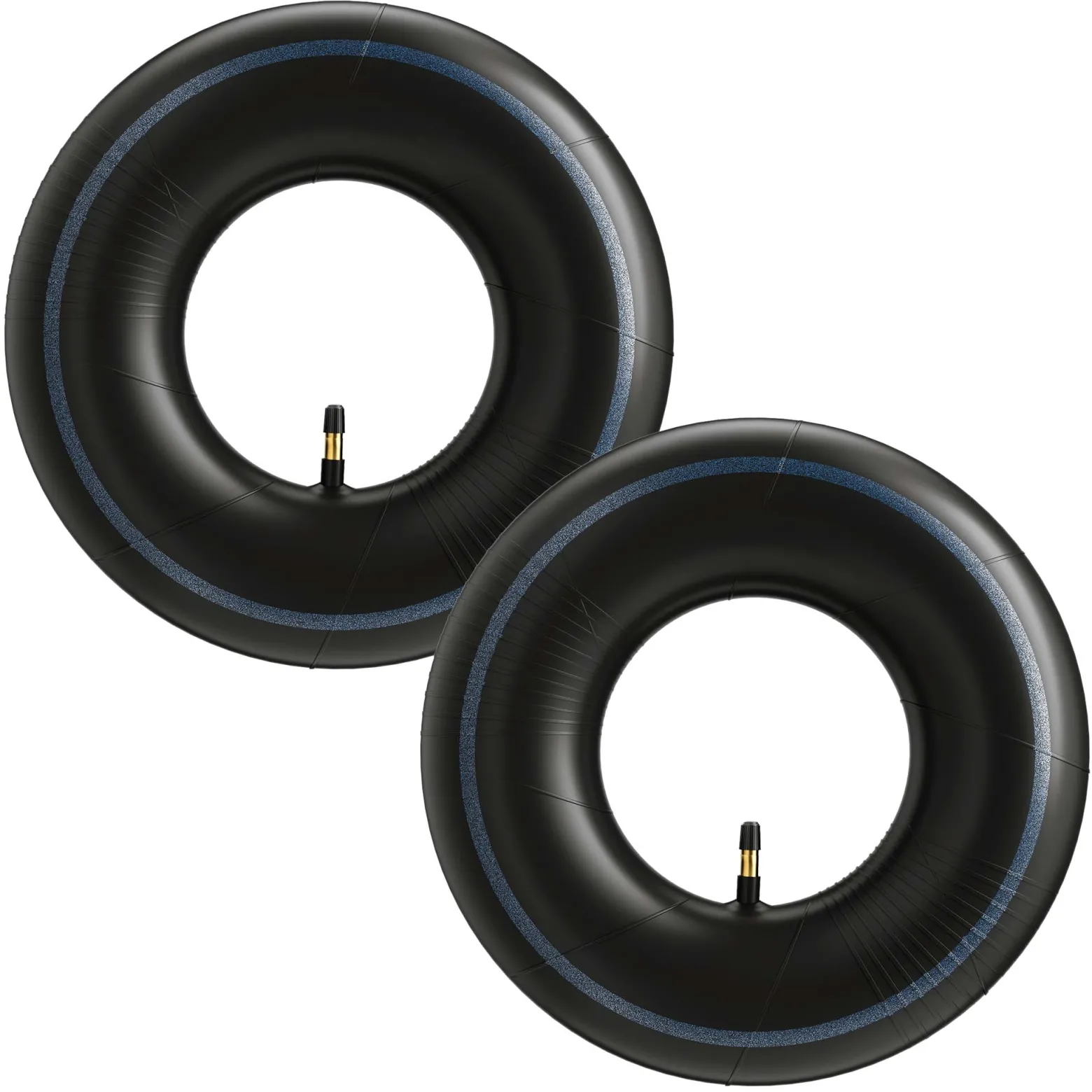 Wiltec 2x Luftschlauch Aufsitzmäher 13x5.00-8 Reifenschlauch Ventil gerade Rasentraktor
