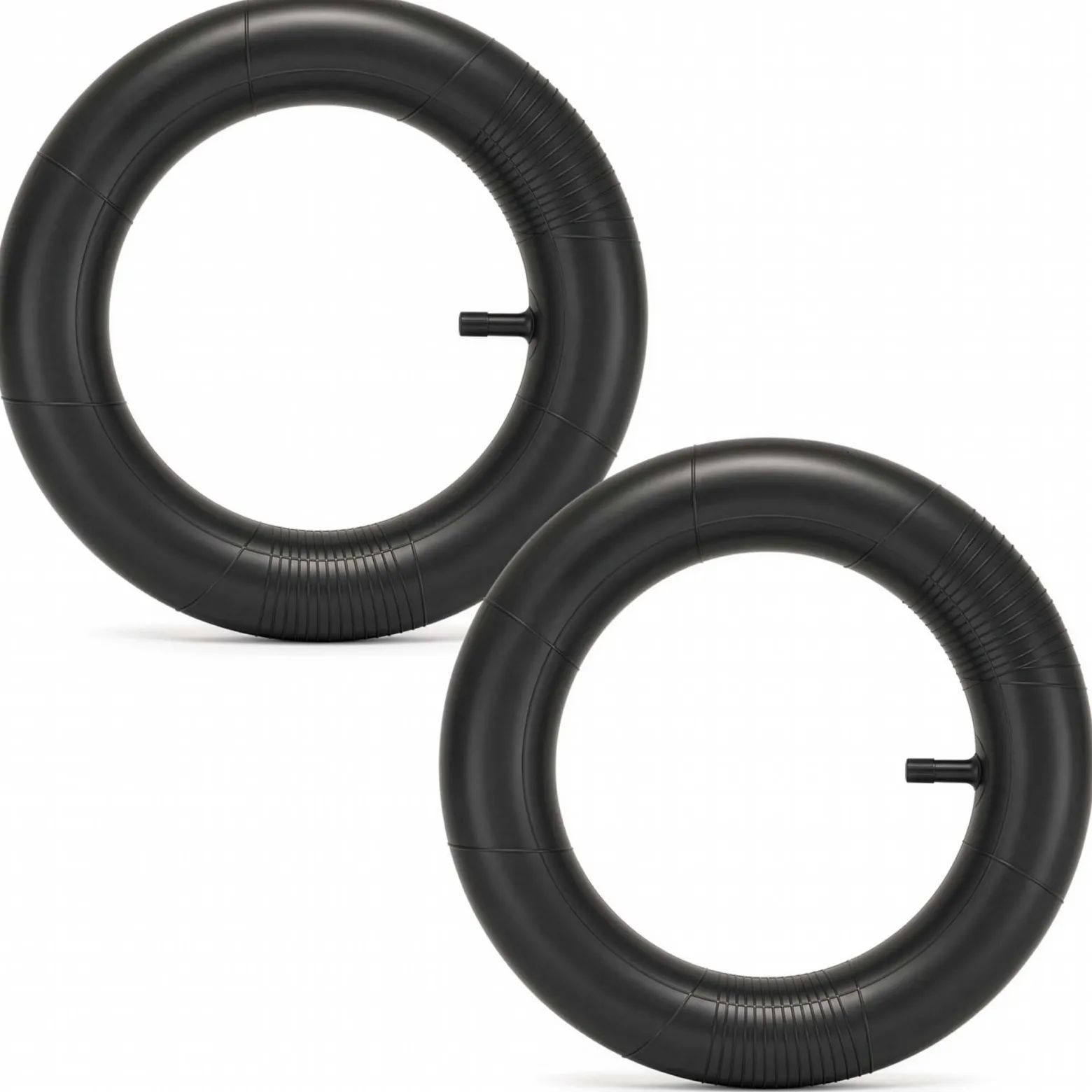 Wiltec 2x Luftschlauch Aufsitzmäher 11x3.50-4 Reifenschlauch Ventil gerade Rasentraktor