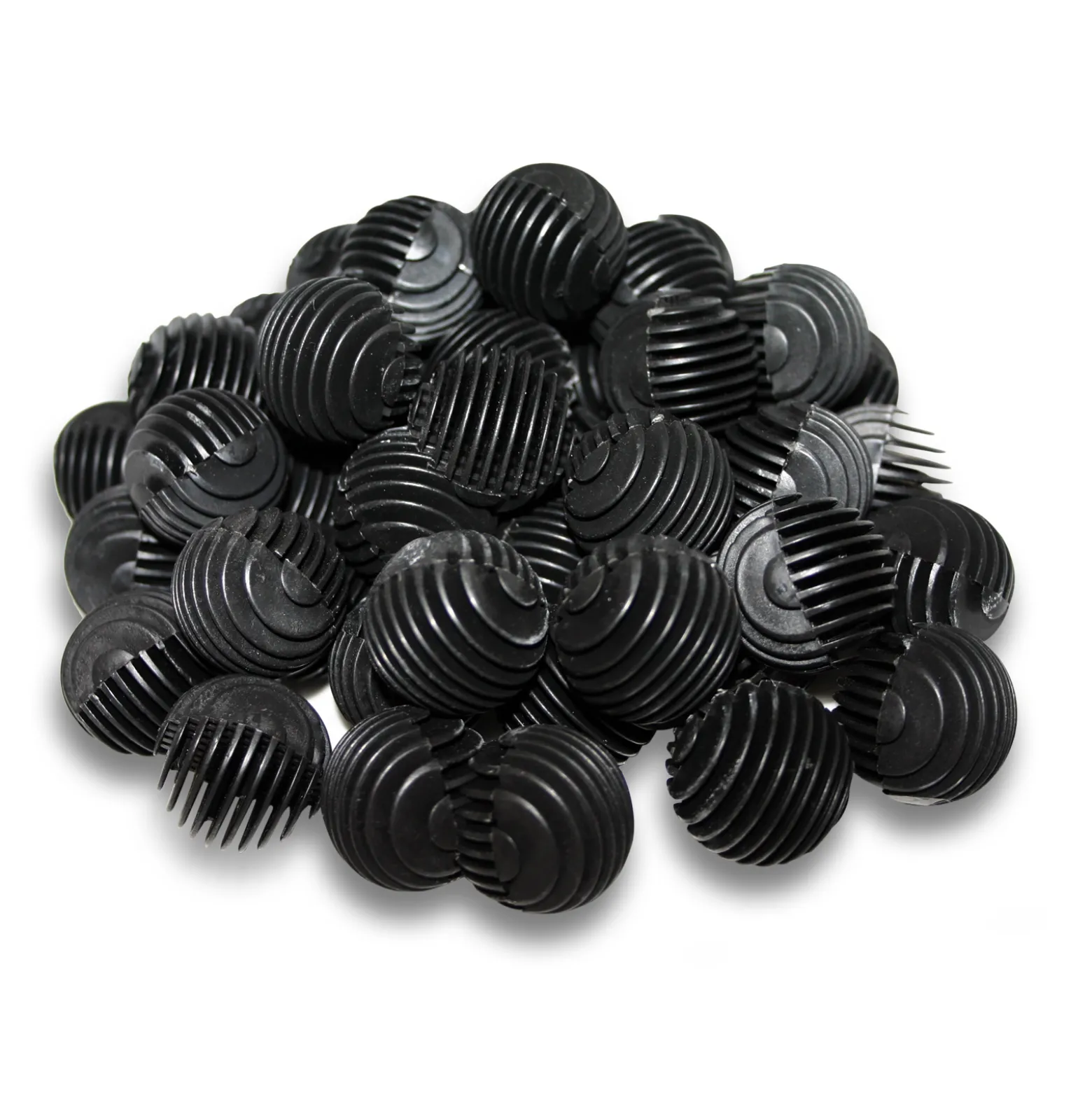 40x Aquarium Bio Balls Ø 28mm, Filterbälle für Aquarien und Teich, zur Besiedlung durch nitrifizierende Bakterien im Filter