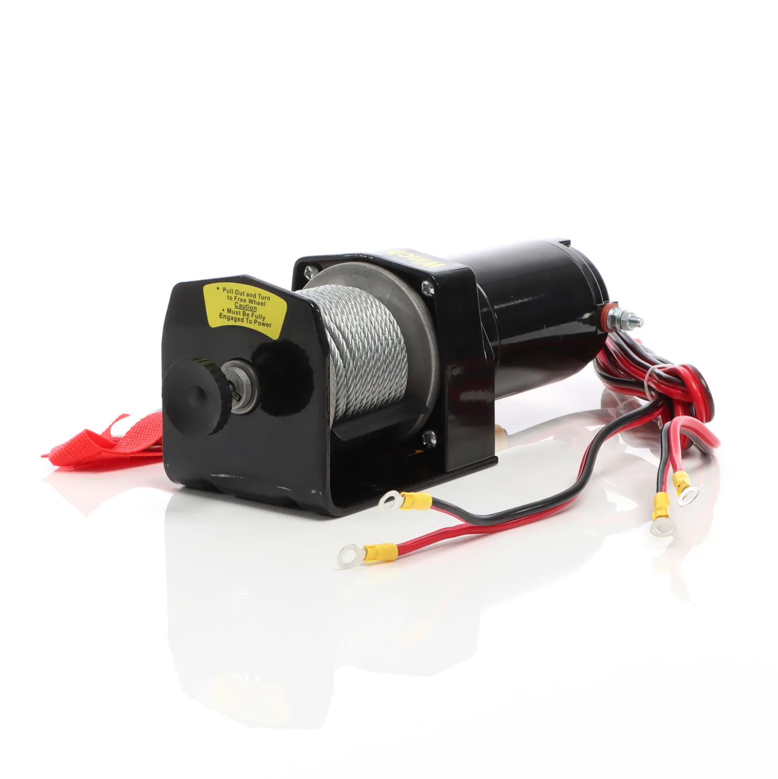XPOtool Elektrische Seilwinde 907kg 12V, Seilzug mit 12,5m Stahlseil, 1PS Motorwinde für Offroad, Hebezug für Fahrzeuge, Anhänger und Boote