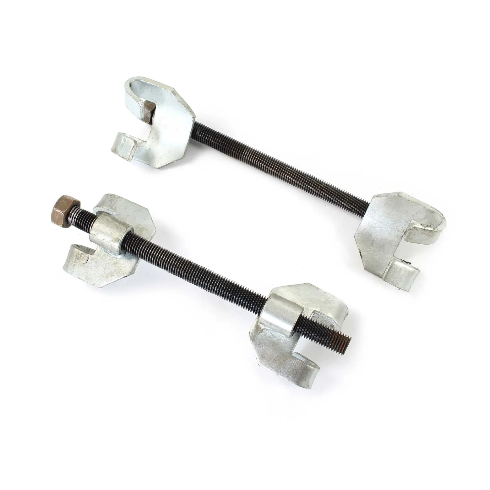 XPOtool Federspanner Satz 2-tlg. 355 mm (14") aus Stahl, Montagespanner Ausbauwerkzeug für Pkw Tuning Tieferlegung, Spannwerkzeug