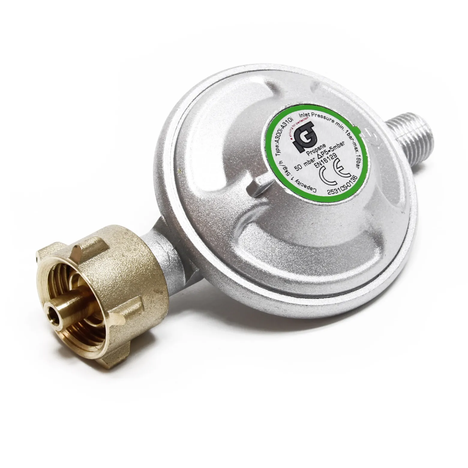 XPOtool Gaskocher Set max. 8 kW mit Gasdruckregler 50 mbar DE und Gasschlauch 1,5 m für Outdoor und Camping Gas Campingkocher