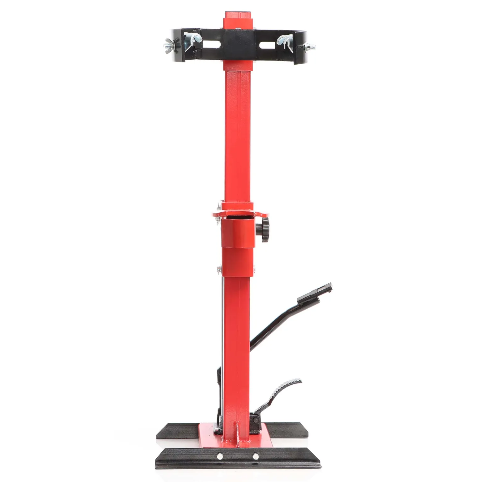 XPOtool Hydraulischer Federspanner Spannkraft bis 1000 kg, 290 x 300 x 1020 mm, mit Standfuß, Werkzeug für Federbein Wechsel, Montage am Auto