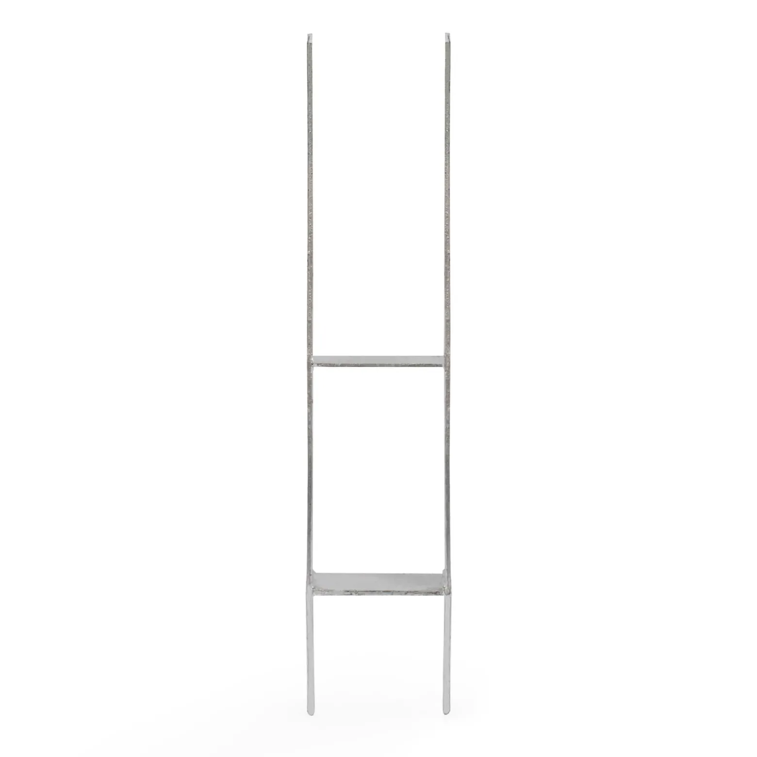 XPOtool Pfostenträger feuerverzinkt 71 x 600mm, H-Anker aus Carbonstahl, Pfostenanker mit Bohrlöchern M10 x 90, Pfostenschuh mit 2 Verstrebungen