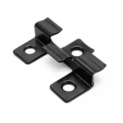 XPOtool Set 50x Edelstahl Clips 6 mm, schwarz, 60x Sechsrund Schrauben 3,5x20 mm T15 zur Montage von Terrassendiele mit 6 mm Nut