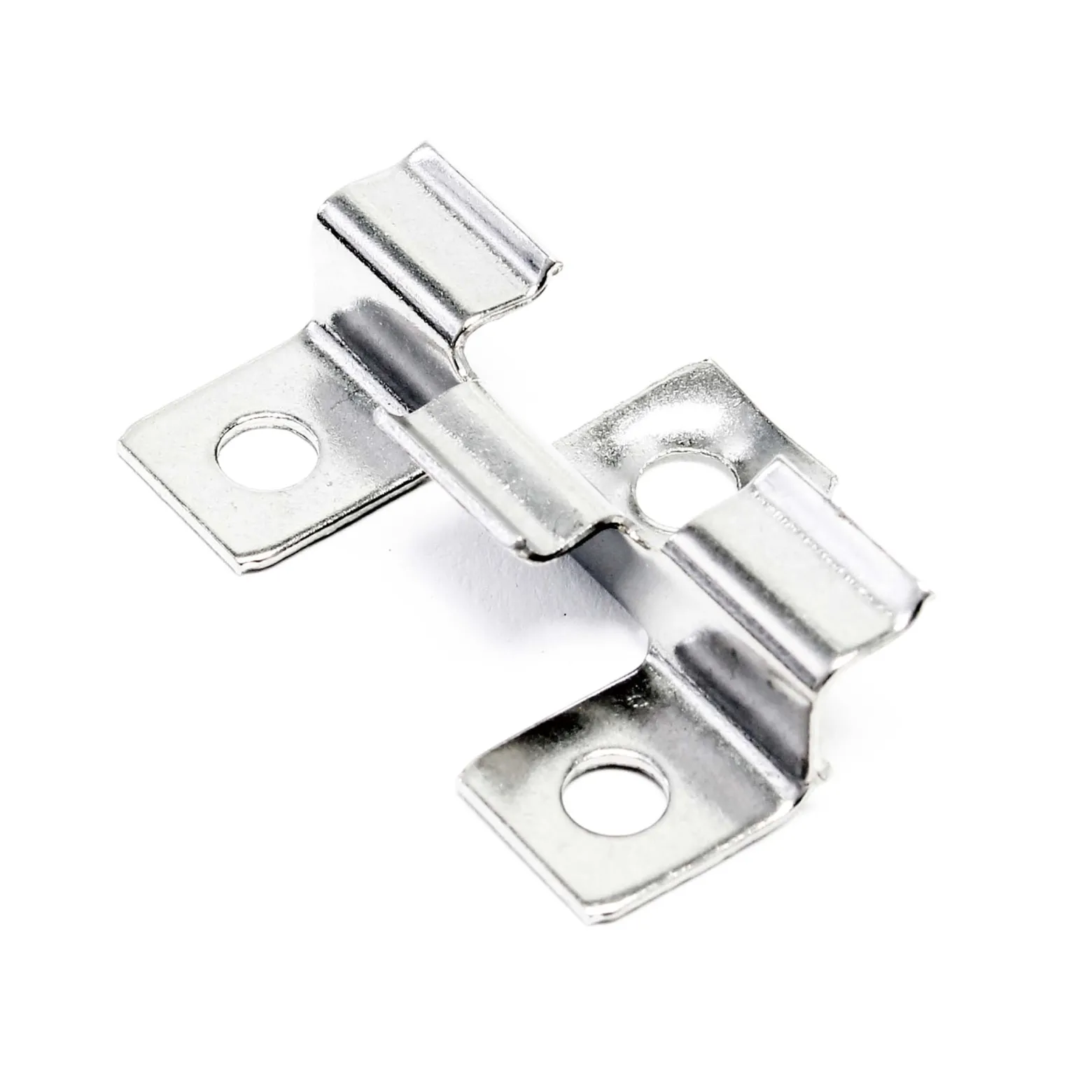 XPOtool Set 50x Edelstahl Clips 7 mm, 60x Sechsrund Schrauben 3,5x20 mm T15 zur Montage von Terrassendiele mit 7 mm Nut