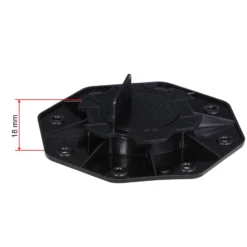 XPOtool Set 100x Stelzlager für Terrassen, 2700kg, 18-28mm, höhenverstellbare Stellfüße für Terrassendielen, Platten und Planken
