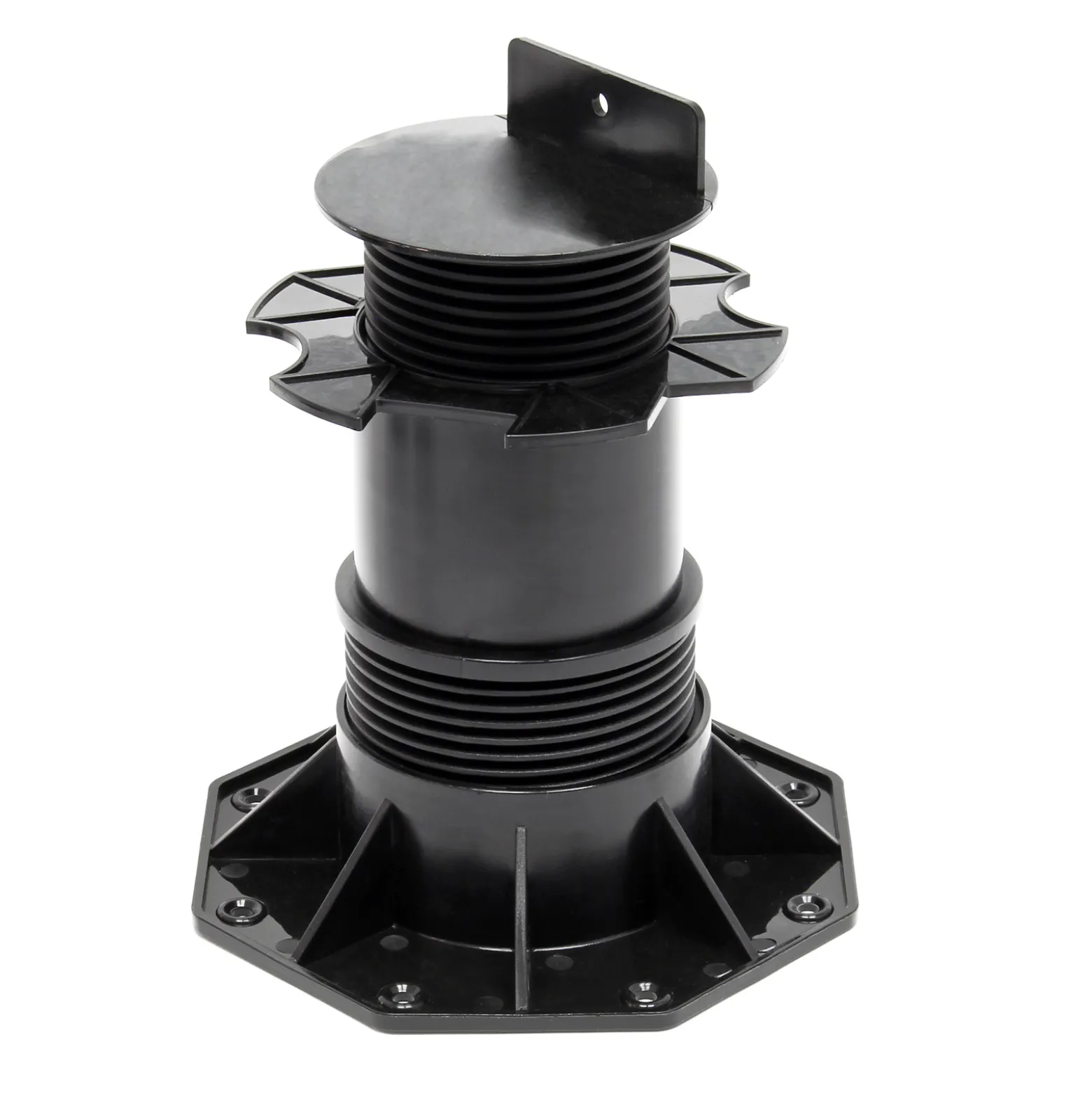 XPOtool Set 100x Stelzlager für Terrassen, 2700kg, 137-215mm, höhenverstellbare Stellfüße für Terrassendielen, Platten und Planken