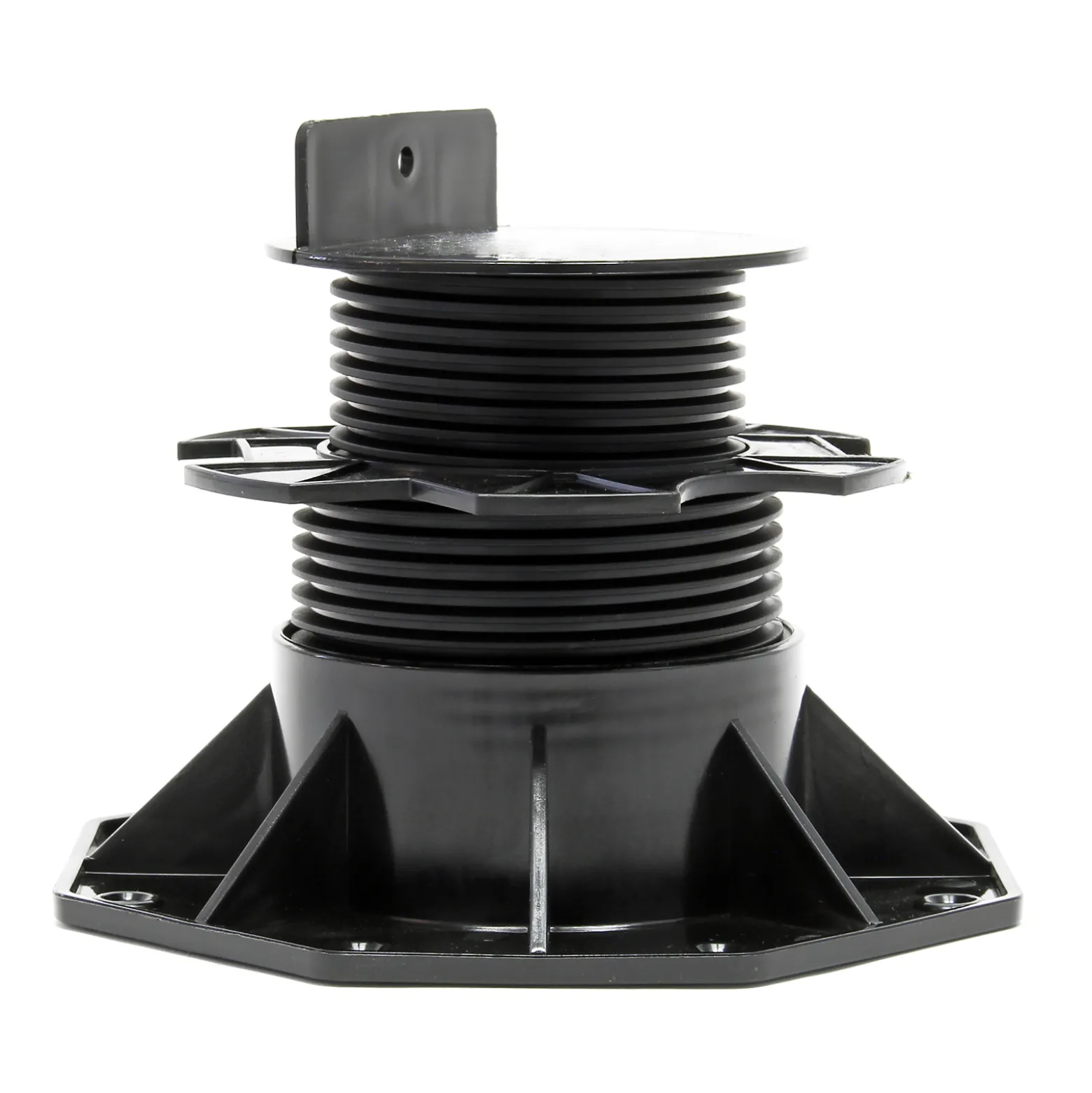 XPOtool Set 60x Stelzlager für Terrassen, 2700kg, 60-138mm, höhenverstellbare Stellfüße für Terrassendielen, Platten und Planken
