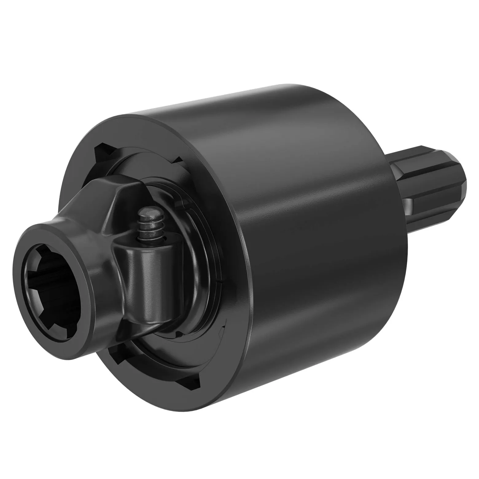 Zapfwellen Freilaufkupplung 220mm, 1 3/8" AG u. IG PTO-Shaft Vielkeilwelle mit 6 Zähnen, max. 3500Nm
