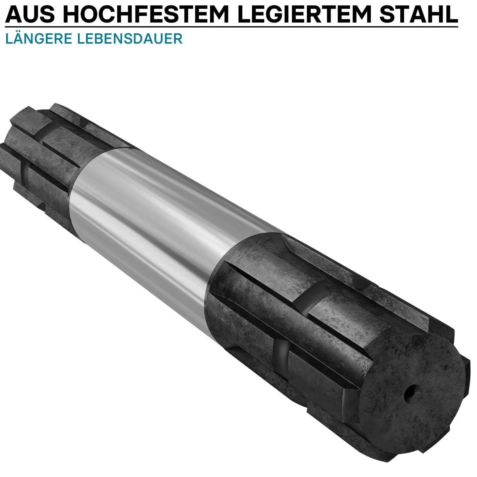 Zapfwellen Keilwelle C2 300 mm Vielkeilwelle für PTO-Shaft mit 1 3/4" Z6 6 Zähne Traktor Anbaugerät