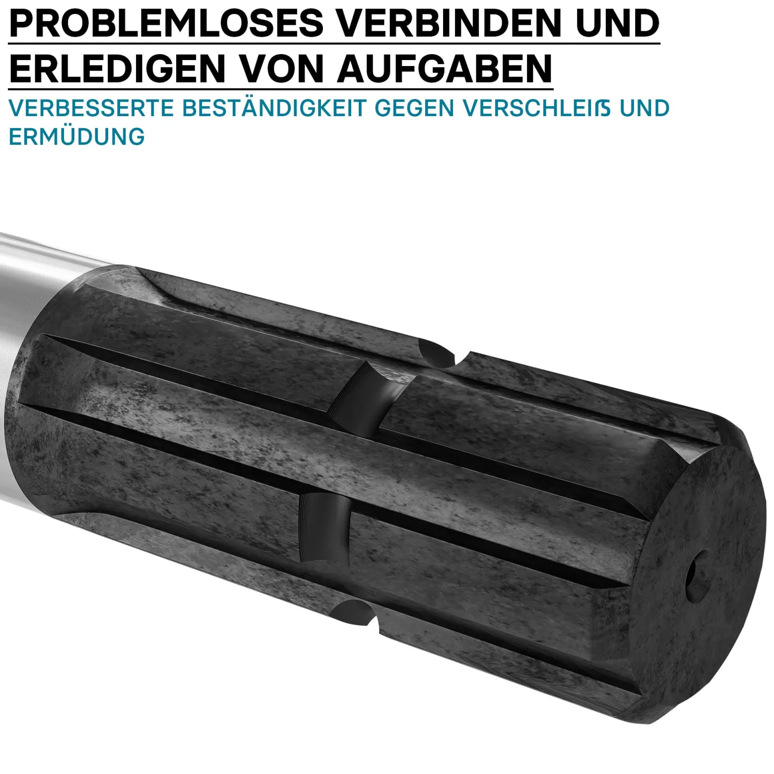 Zapfwellen Keilwelle C2 300 mm Vielkeilwelle für PTO-Shaft mit 1 3/4" Z6 6 Zähne Traktor Anbaugerät