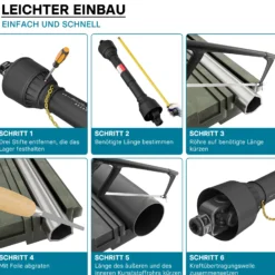 Zapfwelle T2 Gelenkwelle 740mm 270Nm 540U/min, PTO-Shaft, 23kW (31PS), 2x 1 3/8" 6 Zähne